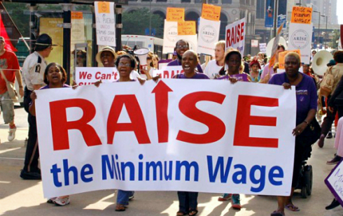 minimum-wage-protest